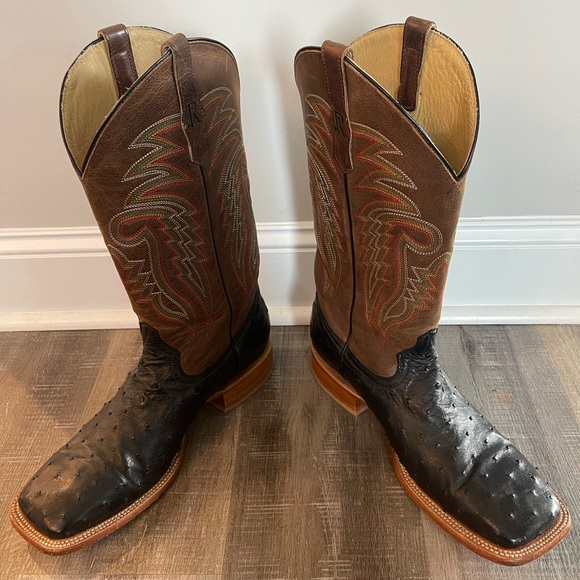 R. Watson leather boots. Size 11 1/2. Wrong size bought, only worn a few times - Picture 5 of 6